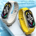 MIJOBS PLUS Marine Silicone Breathable Watch Band - Image 3