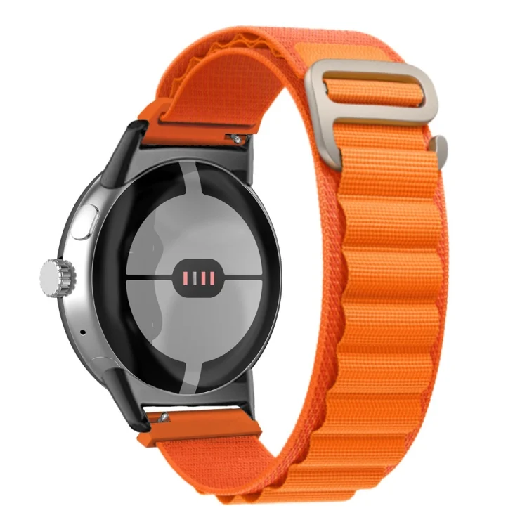 Nylon Loop Black Connector Watch Band