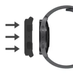 PC + Tempered Glass Film Waterproof Watch Case - Image 4