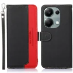 KHAZNEH Litchi Texture Leather RFID Phone Case, For Xiaomi Redmi Note 13 4G, For Xiaomi Redmi 13C 4G / 13C 5G / POCO C65, For Xiaomi Redmi K70E / Poco X6 Pro, For Xiaomi Redmi Note 13R Pro... - Image 3