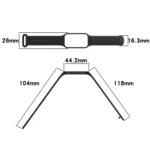 Solid Color Silicone Integrated Watch Band - Image 4