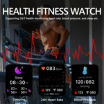 PG333 1.91 inch Waterproof Smart Sports Watch Support Heart Rate Monitoring / Blood Pressure Monitoring - Image 2