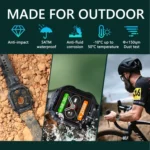 PG333 1.91 inch Waterproof Smart Sports Watch Support Heart Rate Monitoring / Blood Pressure Monitoring - Image 5