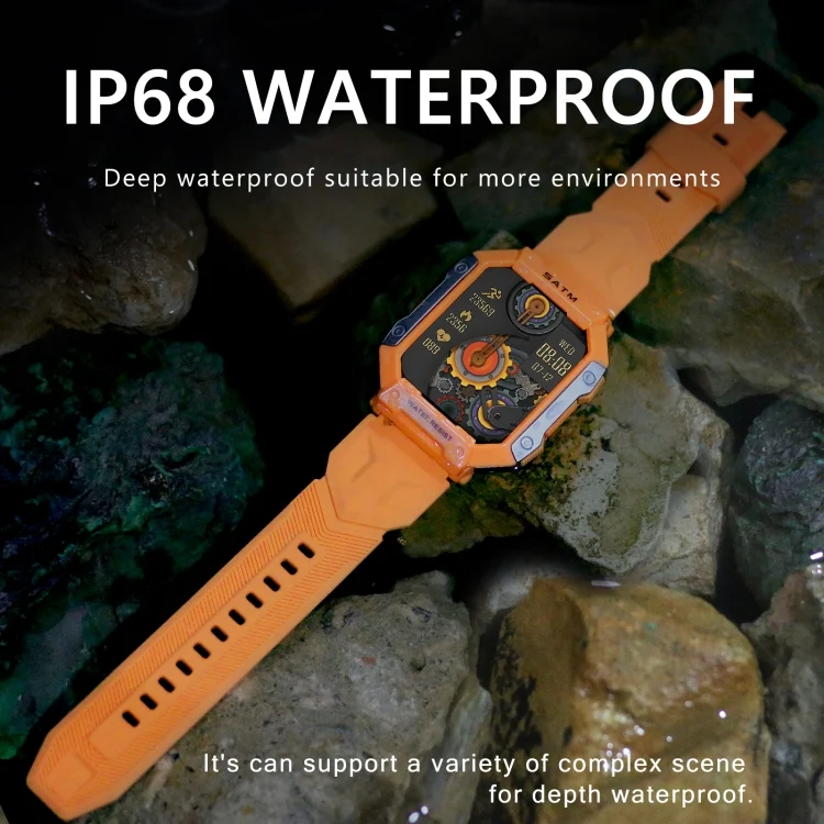 EDA004224501_B6.webp PG333 1.91 inch Waterproof Smart Sports Watch Support Heart Rate Monitoring / Blood Pressure Monitoring - Image 7