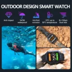 PG333 1.91 inch Waterproof Smart Sports Watch Support Heart Rate Monitoring / Blood Pressure Monitoring - Image 10