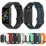 Solid Color Silicone Watch Band - Image 2