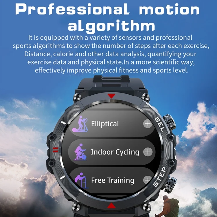EDA004227401_B5.webp CF11 1.39 inch Waterproof Smart Sports Wristband Support Heart Rate Monitoring / Blood Pressure Monitoring - Image 6