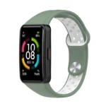 Two-color Reverse Buckle Silicone Watch Band