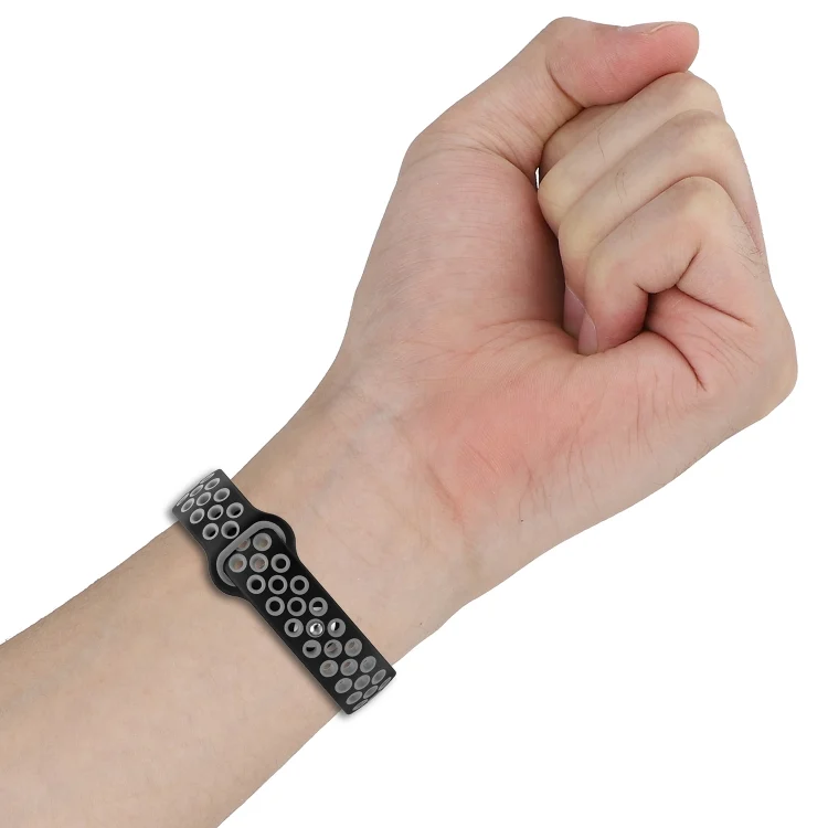 EDA004227501_B3.webp Two-color Reverse Buckle Silicone Watch Band - Image 4
