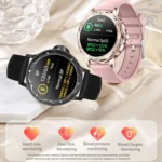 CF12 1.2 inch Waterproof Smart Steel Strap Wristband Support Heart Rate Monitoring / Blood Pressure Monitoring - Image 4