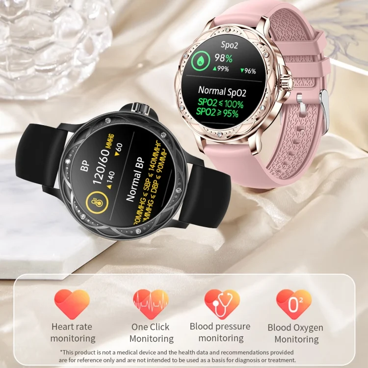 EDA004227701_B3.webp CF12 1.2 inch Waterproof Smart Steel Strap Wristband Support Heart Rate Monitoring / Blood Pressure Monitoring - Image 4