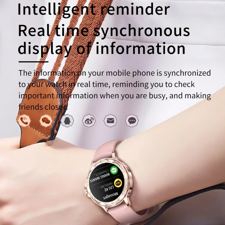 EDA004227701_B6.webp CF12 1.2 inch Waterproof Smart Steel Strap Wristband Support Heart Rate Monitoring / Blood Pressure Monitoring - Image 7