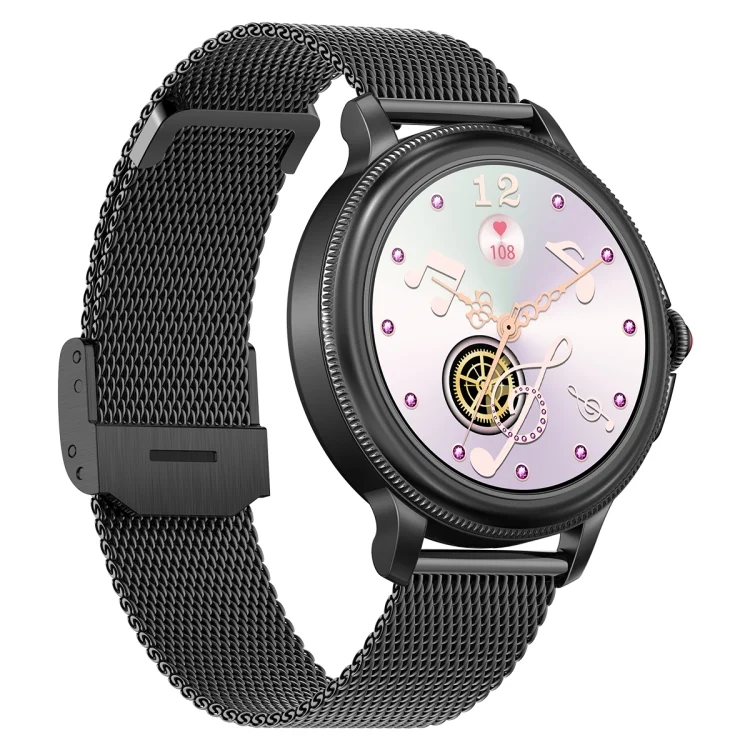 EDA004228201A_1.webp CF96 1.2 inch Waterproof Smart Steel Strap Wristband Support Heart Rate Monitoring / Blood Pressure Monitoring - Image 11