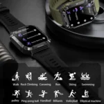 T3 1.95 inch Rugged Smart Sports Wristband Support Heart Rate Monitoring / Blood Pressure Monitoring - Image 5