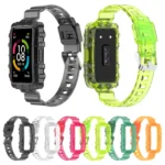 Integrated Transparent Silicone Watch Band - Image 2
