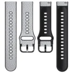 Universal TPU Litchi Texture Leather Watch Band - Image 5
