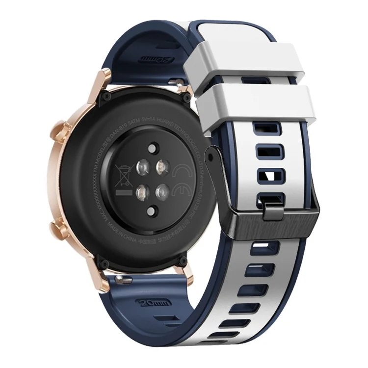 EDA004260601A_1.webp Universal Two Color Silicone Watch Band - Image 3