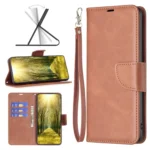 Lambskin Texture Pure Color Flip Leather Phone Case, For Xiaomi 13 Lite / Civi 2