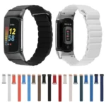 Magnetic Loop Leather Watch Band - Image 2