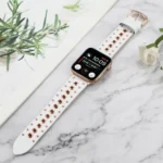 Punk Rivet Genuine Leather Watch Band - Image 8