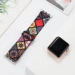 Ethnic Style Buckle Elastic Watch Band - Image 3