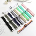 Buckle Wave Braided Nylon Watch Band - Image 2