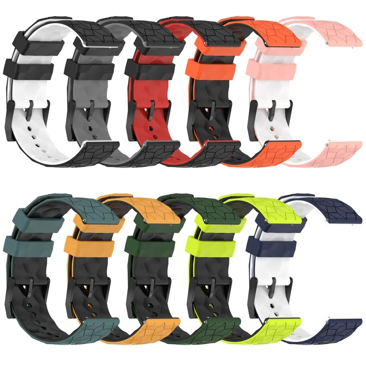 EDA004292801_B3.webp Universal Football Pattern Two-Color Silicone Watch Band - Image 4