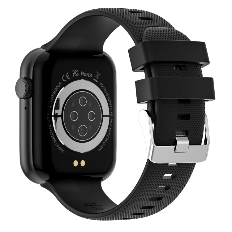 EDA004300601A_2.webp HT15 1.85 inch Silicone Band IP67 Waterproof Smart Watch, Support Bluetooth Calling / Sleep Monitoring - Image 11