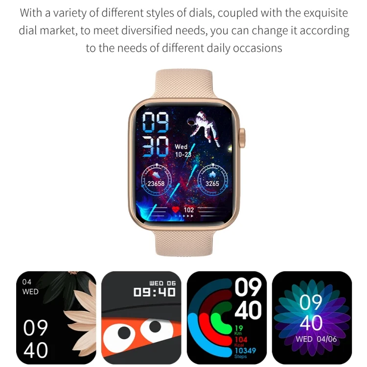 EDA004300601_B3.webp HT15 1.85 inch Silicone Band IP67 Waterproof Smart Watch, Support Bluetooth Calling / Sleep Monitoring - Image 4