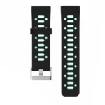 For Fitbit Blaze Two-tone Silicone Replacement Wrist Strap Watchband with Buckle - Image 2