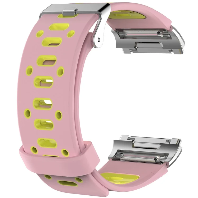 EDA00432301A_1.webp For Fitbit Ionic Two-tone Silicone Replacement Wrist Strap Watchband with Buckle & Connector - Image 3