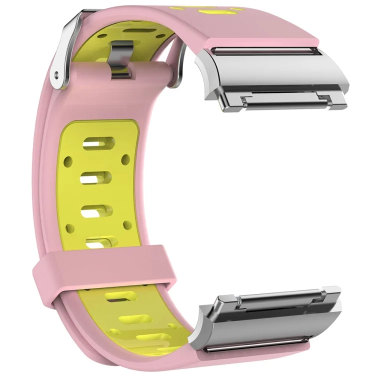 EDA00432301A_2.webp For Fitbit Ionic Two-tone Silicone Replacement Wrist Strap Watchband with Buckle & Connector - Image 4