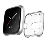 For Fitbit Versa Lite Smart Watch Silicone Protective Case - Image 4