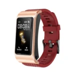 H21 1.14 inch Silicon Band Detachable Smart Watch Support Temperature Measurement / Bluetooth Call / Voice Control - Image 10