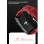H21 1.14 inch Silicon Band Detachable Smart Watch Support Temperature Measurement / Bluetooth Call / Voice Control - Image 5
