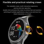 BM01 1.45 inch Silicone Band IP68 Waterproof Smart Watch Support Bluetooth Call / NFC - Image 6
