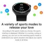 HDT 3 Max 1.6 inch Silicone Band IP67 Waterproof Smart Watch Support Bluetooth Call / NFC - Image 4