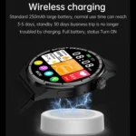 HDT 3 Max 1.6 inch Leather Band IP67 Waterproof Smart Watch Support Bluetooth Call / NFC - Image 13