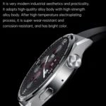 HDT 3 Max 1.6 inch Leather Band IP67 Waterproof Smart Watch Support Bluetooth Call / NFC - Image 7