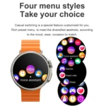 K9 Ultra Pro 1.39 inch Silicone Band IP67 Waterproof Smart Watch Support Bluetooth Call / NFC - Image 2