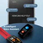 K20 1.14 inch Steel Band Earphone Detachable Life Waterproof Smart Watch Support Bluetooth Call - Image 6