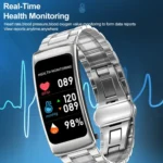 K20 1.14 inch Leather Band Earphone Detachable Life Waterproof Smart Watch Support Bluetooth Call - Image 9