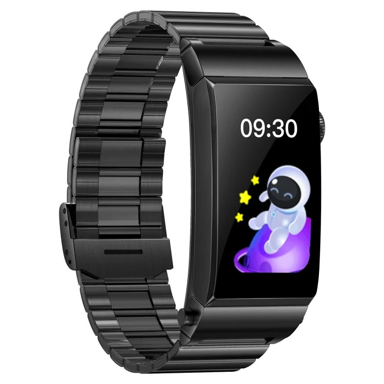 EDA004339601A_1.webp M6 1.5 inch Steel Band Earphone Detachable IP68 Waterproof Smart Watch Support Bluetooth Call - Image 17