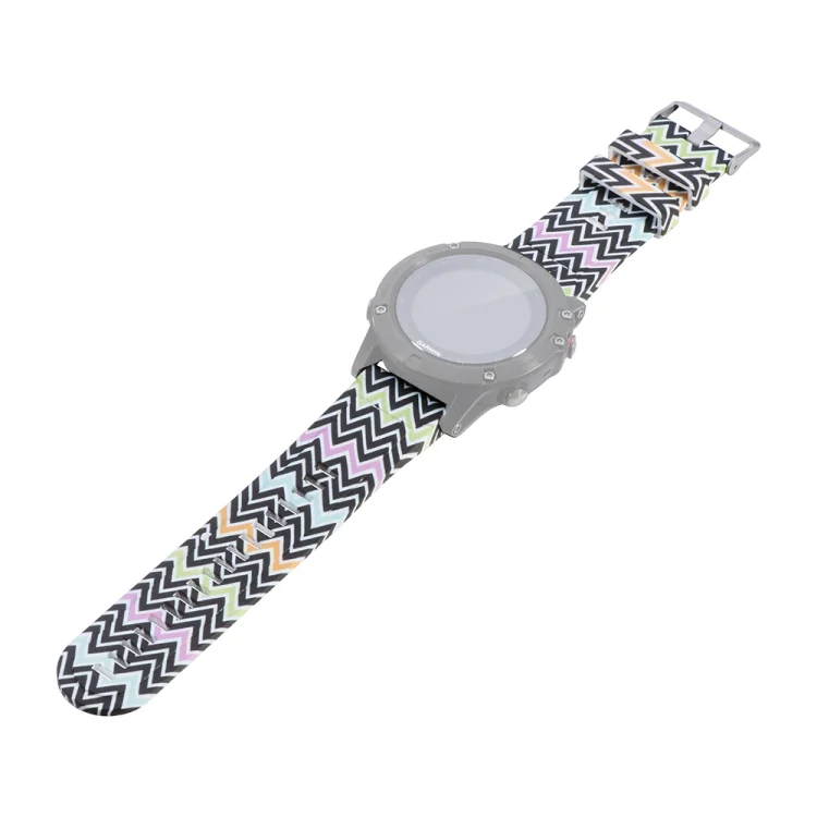 EDA00434001A_3.webp For Garmin Fenix 5X (26mm) / Fenix3 / Fenix3 HR Silicone Replacement Wrist Strap Watchband - Image 4