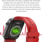 T50 1.85 inch Silicone Band IP67 Waterproof Smart Watch Supports Voice Assistant / Health Monitoring - Image 2