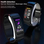 K60 1.08 inch Silicone and Earphone Detachable Life Waterproof Smart Watch Support Bluetooth Call - Image 11