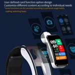 K60 1.08 inch Silicone and Earphone Detachable Life Waterproof Smart Watch Support Bluetooth Call - Image 14