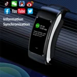 K60 1.08 inch Silicone and Earphone Detachable Life Waterproof Smart Watch Support Bluetooth Call - Image 7