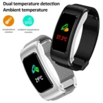 K60 1.08 inch Silicone and Earphone Detachable Life Waterproof Smart Watch Support Bluetooth Call - Image 10