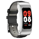 K60 1.08 inch Leather Band Earphone Detachable Life Waterproof Smart Watch Support Bluetooth Call - Image 17